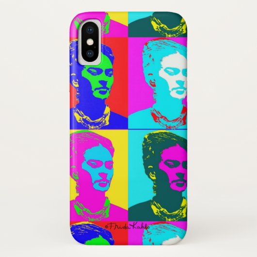 Frida Kahlo Inspiriert Portrait Case-Mate iPhone Hülle (Rückseite)
