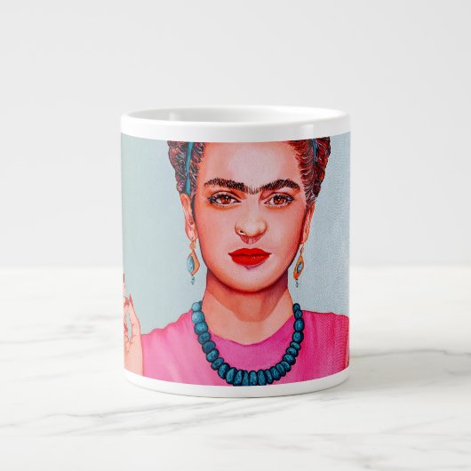 FRIDA KAHLO Jumbo-Tasse (Vorderseite)