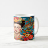 Frida Kahlo Kaffeetasse (VorderseiteRechts)