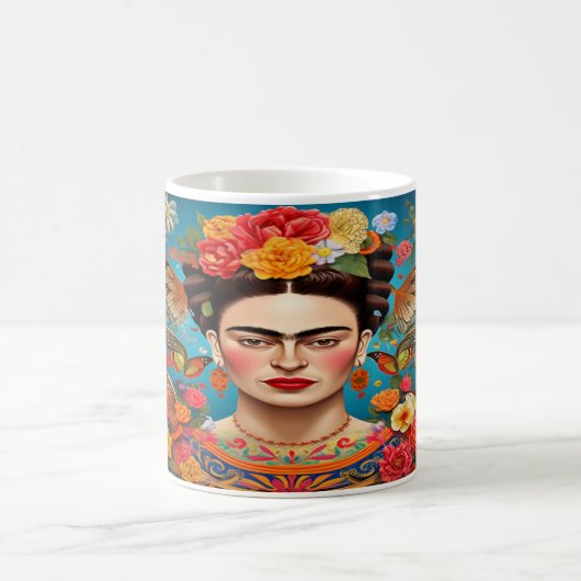 Frida Kahlo Kaffeetasse (Mittel)