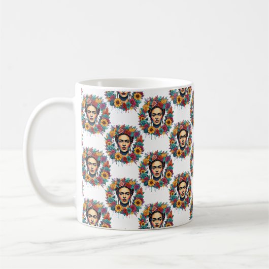 Frida Kahlo Kaffeetasse (Links)