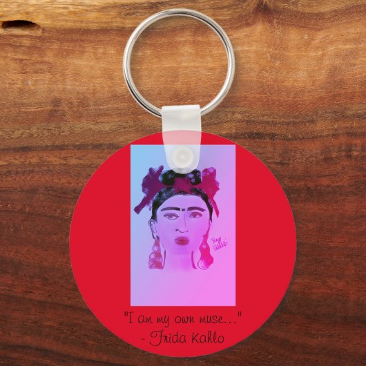 Frida Kahlo Key Chain Schlüsselanhänger (Vorderseite)