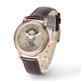 Frida Kahlo - Komplexe Doppelexposition Surreal Ar Armbanduhr