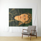 Frida Kahlo Kunst Wandteppich (Beispiel (Horizontal))