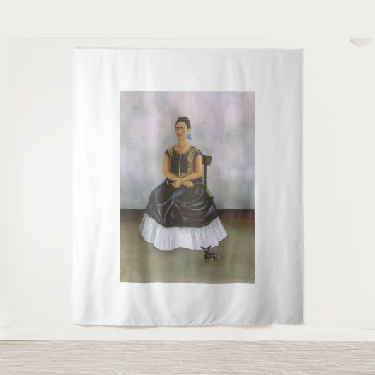 Frida Kahlo Kunst Wandteppich (Vorderseite)