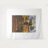 Frida Kahlo Kunst Wandteppich (Vorderseite (Horizontal))