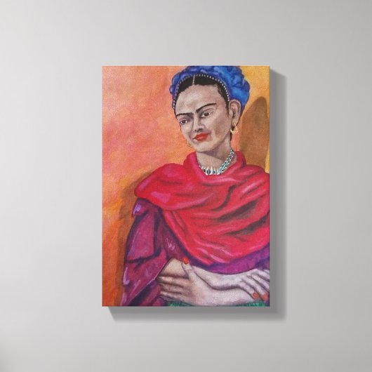Frida Kahlo Leinwanddruck (Vorderseite)
