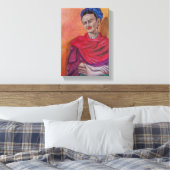 Frida Kahlo Leinwanddruck (Insitu (Schlafzimmer))