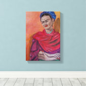 Frida Kahlo Leinwanddruck (Insitu (Holzboden))