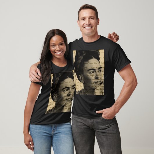 Frida Kahlo Letters Classic T - Shirt Essential T- (Unisex)