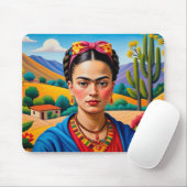 Frida Kahlo Mauseppich Mousepad (Mit Mouse)