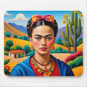 Frida Kahlo Mauseppich Mousepad (Vorne)