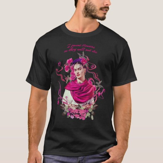 FRIDA KAHLO Mexican Feminist portrait painting Cla T-Shirt (Vorderseite)