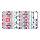 Frida Kahlo| Mexikanisches Muster Case-Mate iPhone Hülle (Rückseite (Horizontal))