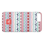 Frida Kahlo| Mexikanisches Muster Case-Mate iPhone Hülle (Rückseite (Horizontal))