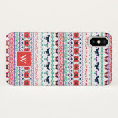 Frida Kahlo| Mexikanisches Muster Case-Mate iPhone Hülle (Rückseite (Horizontal))