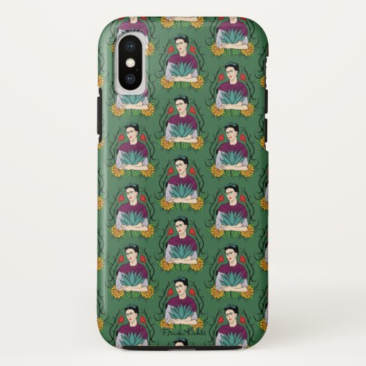 Frida Kahlo| Mi Mexico Lindo Muster Case-Mate iPhone Hülle (Rückseite)