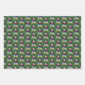 Frida Kahlo | Mi Mexico Lindo Muster Geschenkpapier Set (Vorderseite)