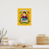 Frida Kahlo | Mi Mexico Lindo Poster (Küche)