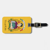 Frida Kahlo | MI Mexiko Lindo Gepäckanhänger (Vorderseite horizontal)