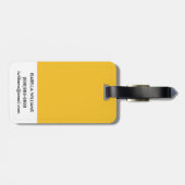 Frida Kahlo | MI Mexiko Lindo Gepäckanhänger (Rückseite horizontal)