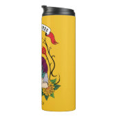 Frida Kahlo | MI Mexiko Lindo Thermosbecher (Nach rechts gedreht)