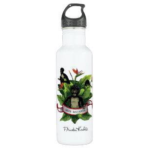 Frida Kahlo Mis Monos Edelstahlflasche