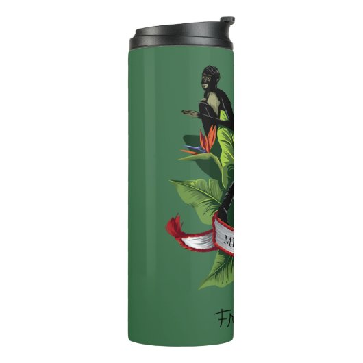 Frida Kahlo | Mis Monos Thermosbecher (Nach links gedreht)