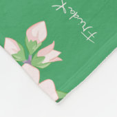 Frida Kahlo Monkey Graphic Fleecedecke (Ecke)