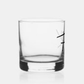 Frida Kahlo Monogram Signature "FK" Whiskyglas (Rechts)