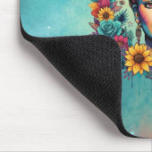 Frida Kahlo Mousepad (Ecke)