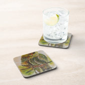 Frida Kahlo Painted Birds Getränkeuntersetzer (Rechte Seite)