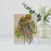 Frida Kahlo Painted Birds Postkarte (Stehend Vorderseite)