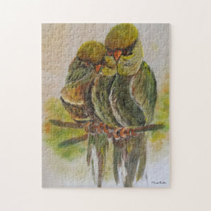 Frida Kahlo Painted Birds Puzzle