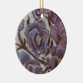 Frida Kahlo Painted Blume Keramikornament (Rechts)