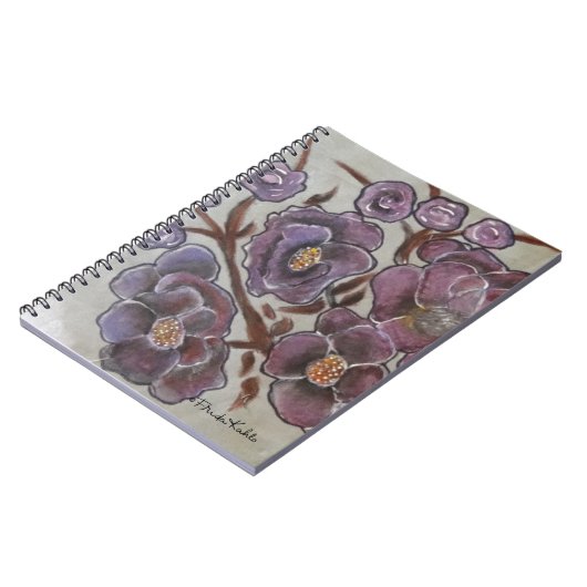 Frida Kahlo Painted Blume Notizblock (Linke Seite)