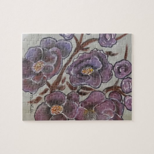 Frida Kahlo Painted Blume Puzzle (Horizontal)