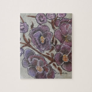 Frida Kahlo Painted Blume Puzzle