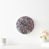 Frida Kahlo Painted Blume Runde Wanduhr (Zuhause)