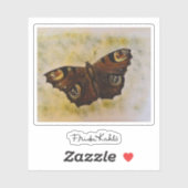 Frida Kahlo Painted Butterfly Aufkleber (Blatt)