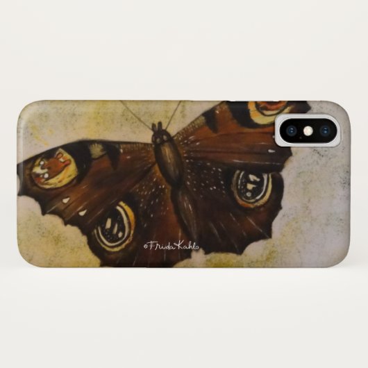 Frida Kahlo Painted Butterfly Case-Mate iPhone Hülle (Rückseite (Horizontal))