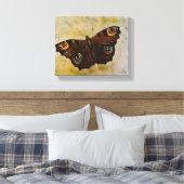 Frida Kahlo Painted Butterfly Leinwanddruck (Insitu (Schlafzimmer))