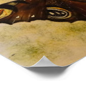 Frida Kahlo Painted Butterfly Poster (Ecke)