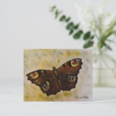 Frida Kahlo Painted Butterfly Postkarte (Stehend Vorderseite)