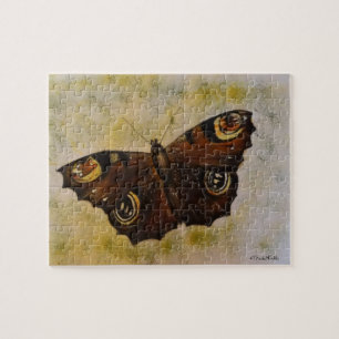 Frida Kahlo Painted Butterfly Puzzle