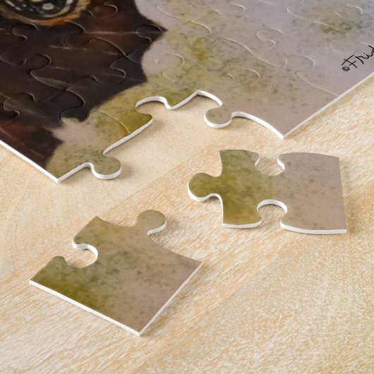 Frida Kahlo Painted Butterfly Puzzle (Seite)