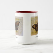 Frida Kahlo Painted Butterfly Tasse (Zentrum)