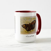 Frida Kahlo Painted Butterfly Tasse (VorderseiteRechts)