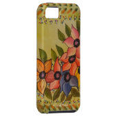 Frida Kahlo Painted Flores Case-Mate iPhone Hülle (Rückseite/rechts)