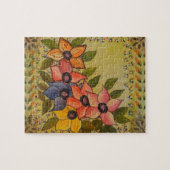 Frida Kahlo Painted Flores Puzzle (Horizontal)